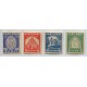 ESTONIA 1936 Yv 146/9 SERIE COMPLETA NUEVA CON GOMA HERMOSA